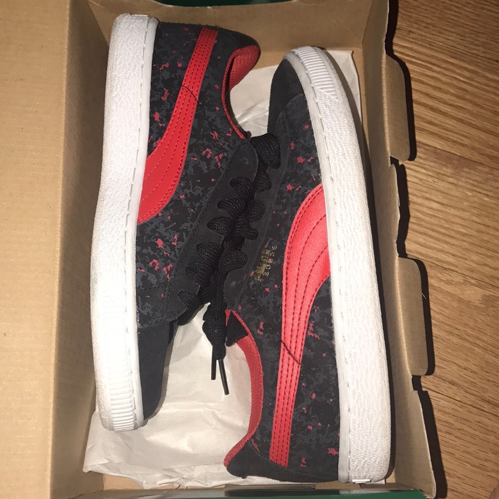 Puma suede sneakers